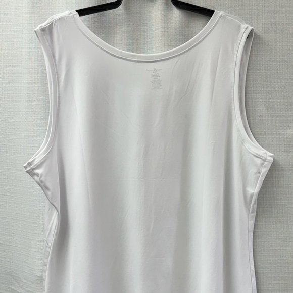 Ashley Stewart Basic White Cami - NWT- 26/28 - Picture 3 of 6